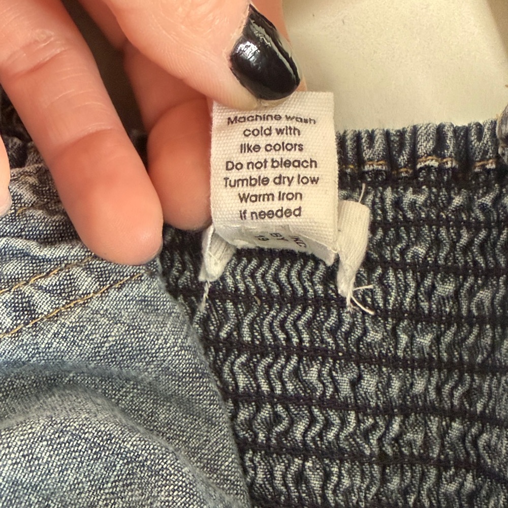 Jopna • Vintage Denim Blue Dress • Women’s Small - Picture 5 of 5